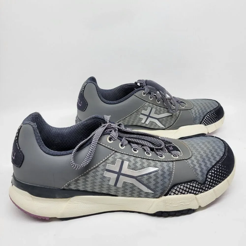 KURU Quantum Athletic Shoes Womens 10.5 EU 42 Gray Comfort Lace Up Sneakers
